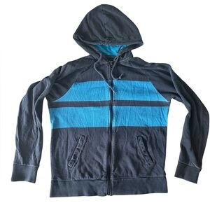 Old Navy Turquoise Zip Up Hoodie Size Medium
